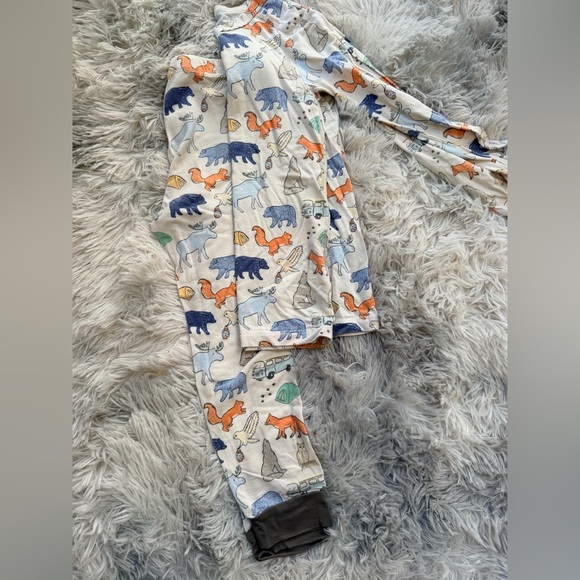 Magnetic Me Other - Toddler boy Animal Print Bamboo Pajamas